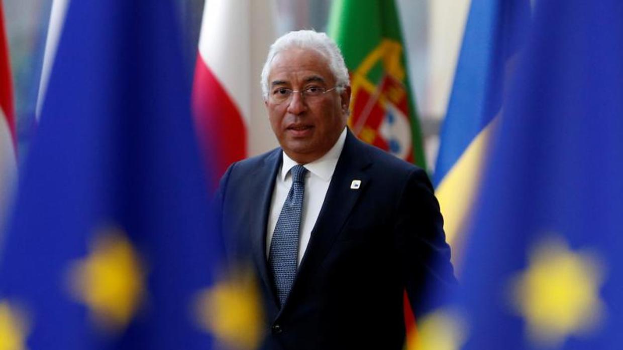 António Costa, primer ministro de Portugal, a su llega a la cumbre informal de la UE, el pasado viernes en Bruselas