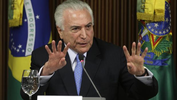 La Corte Suprema de Brasil obliga a Michel Temer a revelar sus cuentas bancarias