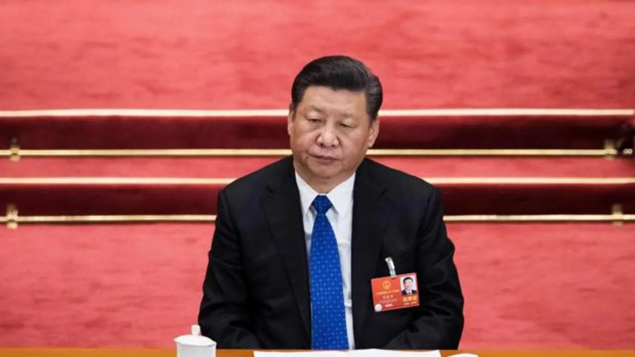 El presidente chino Xi Jinping, durante la cuarta sesión del Congreso Nacional del Pueblo