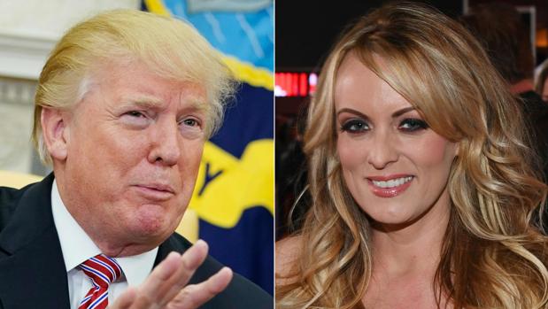 La actriz porno Stormy Daniels fue «amenazada físicamente» para no hablar de su relación con Trump