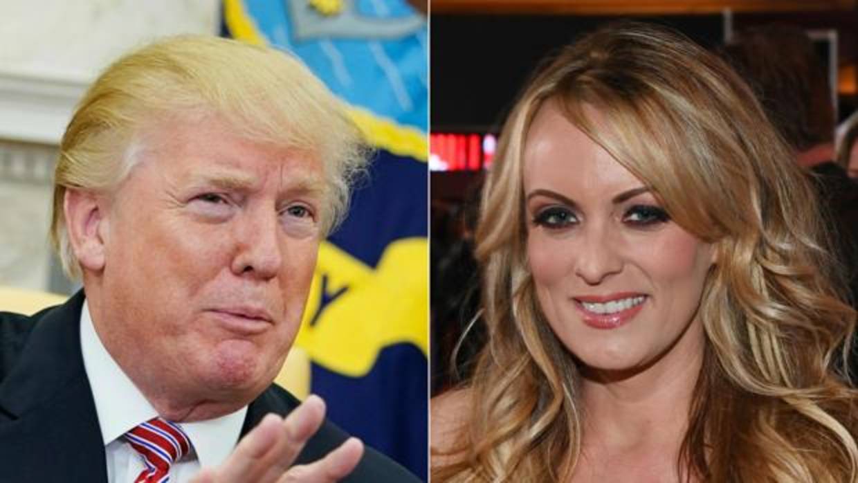 Donald Trump y Stormy Daniels