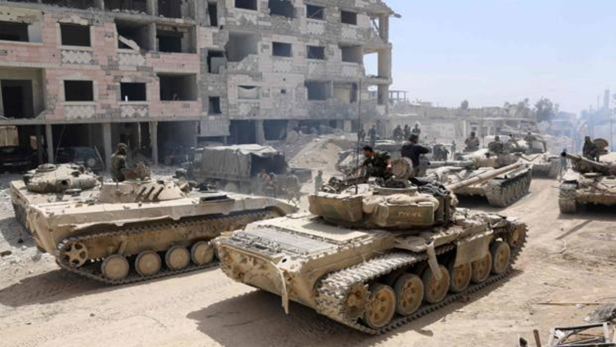 El Ejército sirio, en Duma