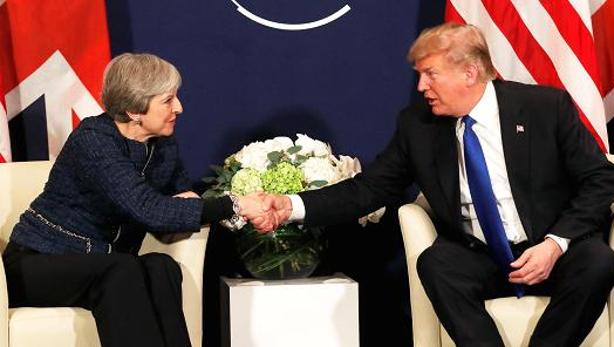 May y Trump acuerdan que el uso de armas químicas  en Siria no puede quedar sin respuesta