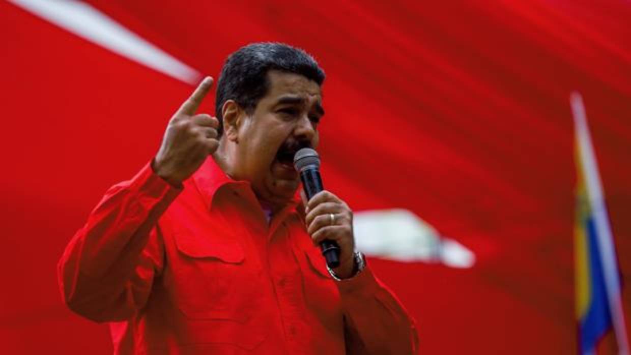 Nicolás Maduro, en un acto político del pasado sábado