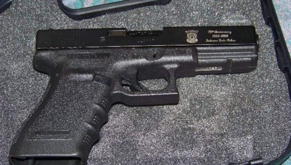 Una pistola como la utilizada en el triste episodio de Indiana