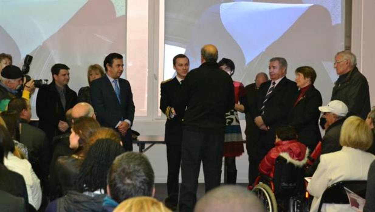 Ceremonia de naturalización en una alcaldía de Francia