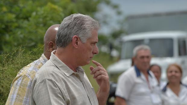 Miguel Díaz-Canel: «Las noticias sobre supervivientes no son nada halagüeñas»