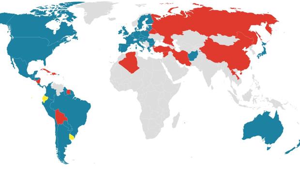 Estos son los 15 países que reconocen la victoria de Maduro