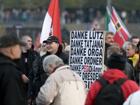 Manifestación del movimiento islamófobo Pegida en Alemania