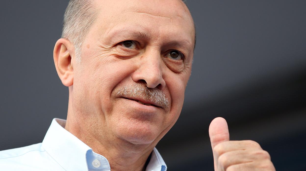El presidente de Turquía, el islamista Recep Tayyip Erdogan