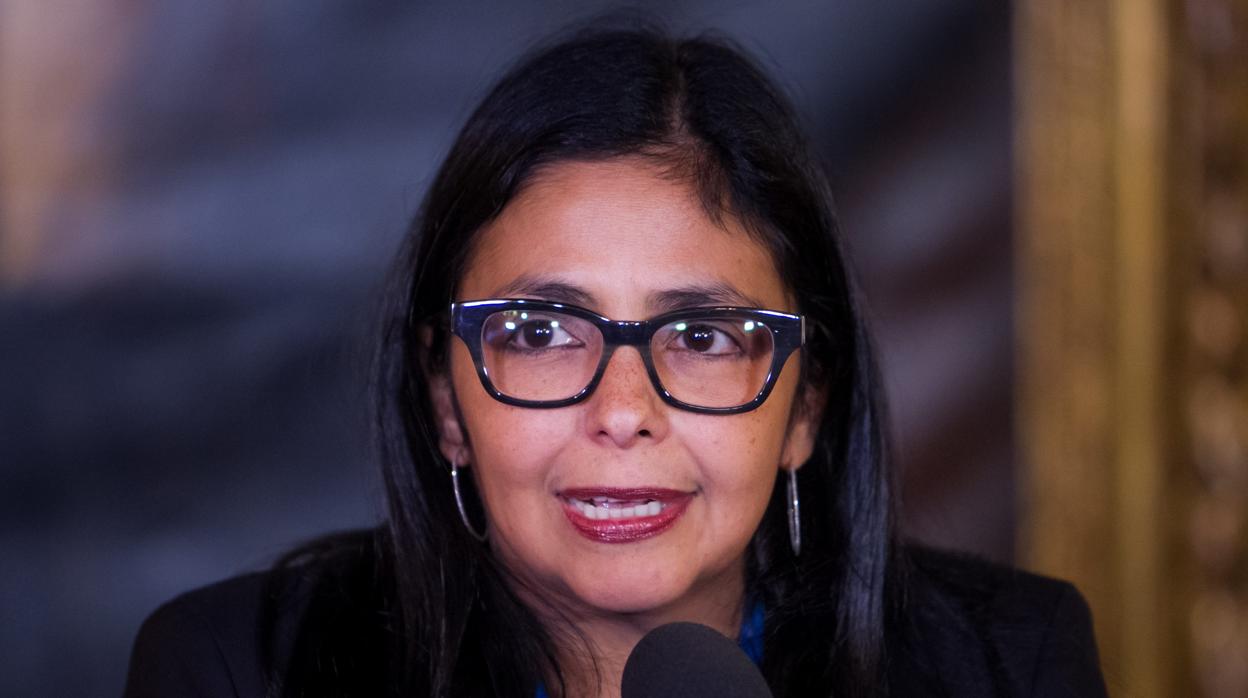 Delcy Rodríguez, presidenta de la Constituyente
