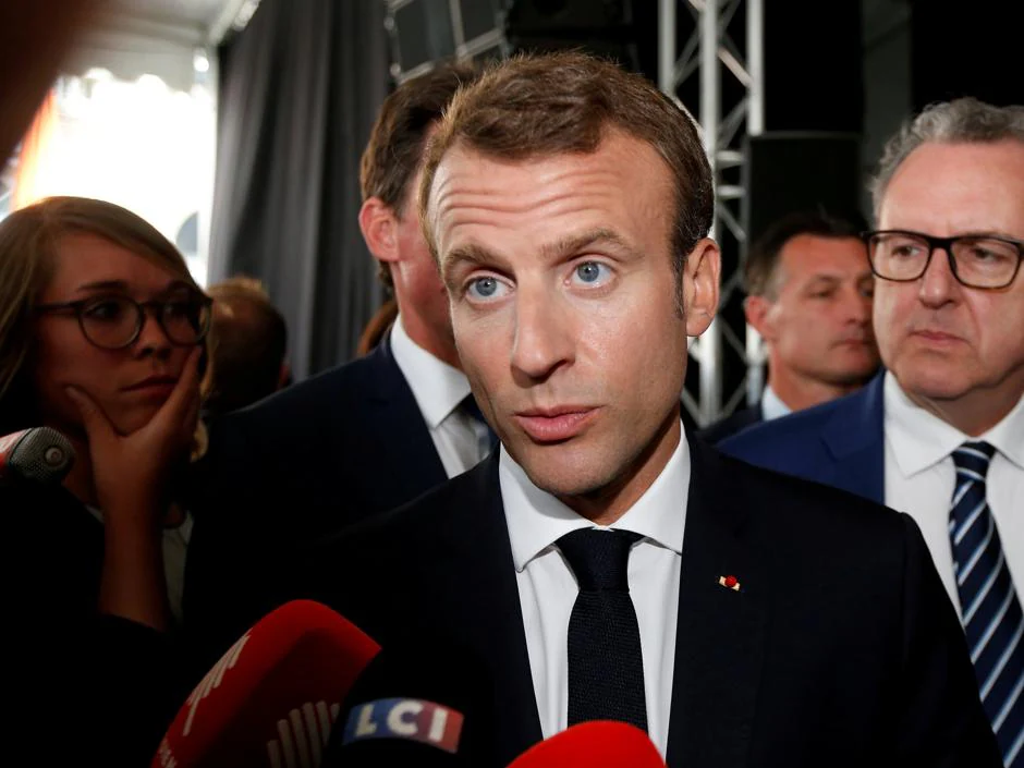Macron denuncia la «lepra nacionalista» que amenaza los valores de Europa