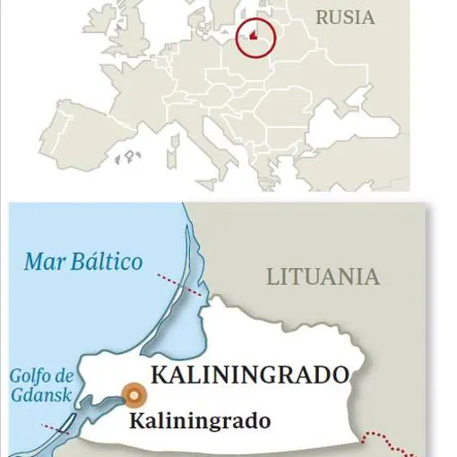 ¿Por qué Rusia aún posee el estratégico enclave en territorio europeo de Kaliningrado?