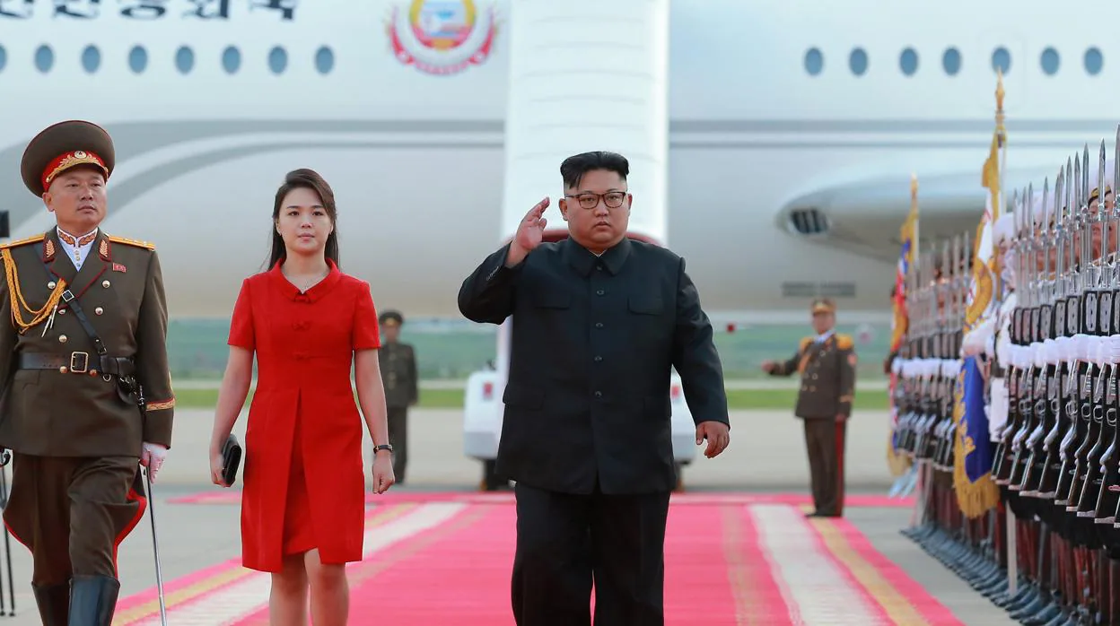 El presidente de Corea del Norte, Kim Jong-un