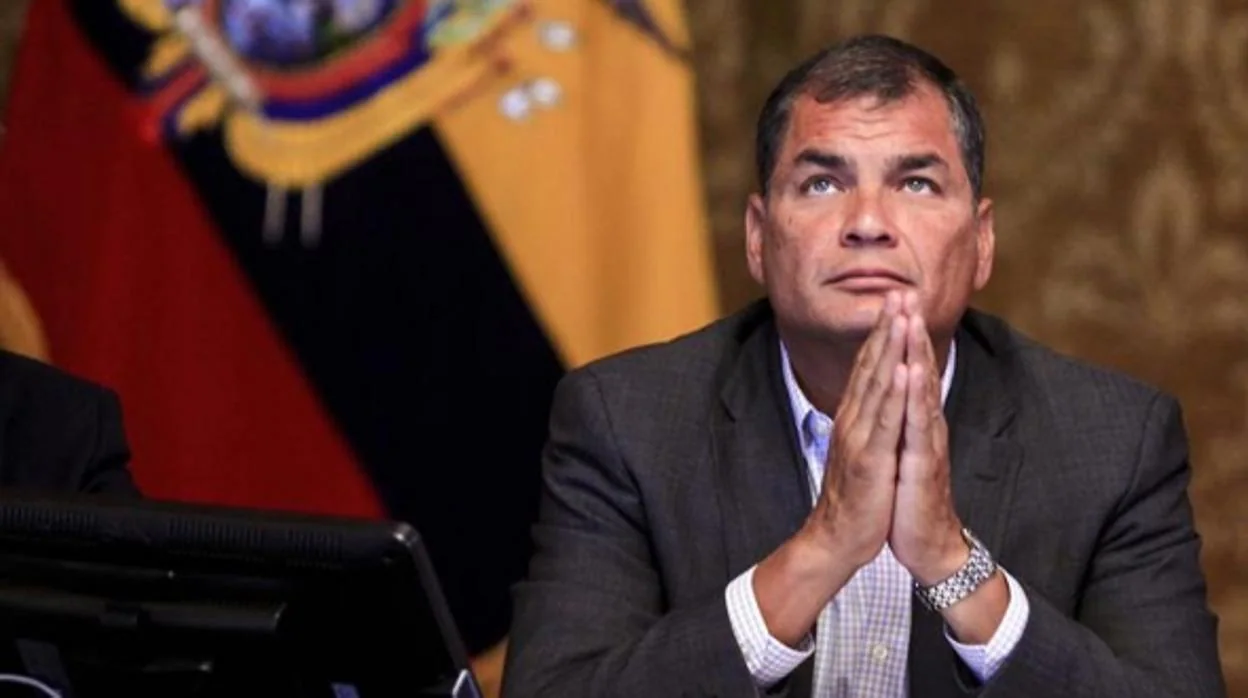 El expresidente Rafael Correa