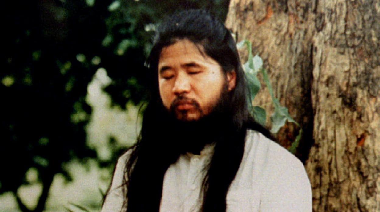 Shoko Asahara, líder de la secta Aum Shinrikyo