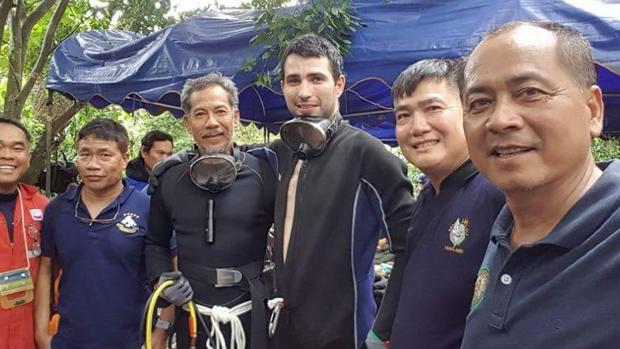 Fernando Raigal, el buzo español que participa en el rescate de los niños en la cueva de Tailandia