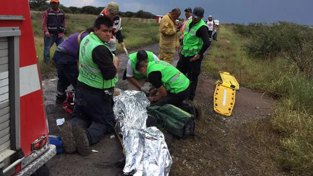 Un español, entre los supervivientes del accidente de avión en México