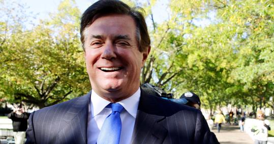 El exdirector de campaña de Donald Trump, Paul Manafort