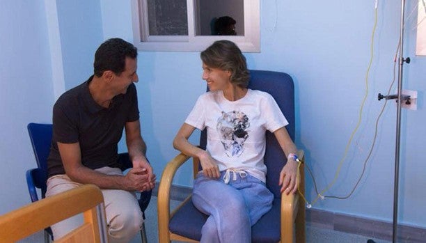 El régimen sirio confirma que la mujer de Al Assad padece cáncer de mama