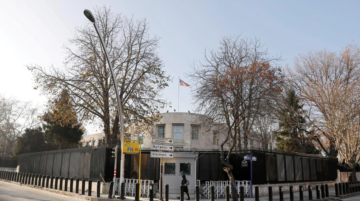 La embajada de EE.UU. en Ankara
