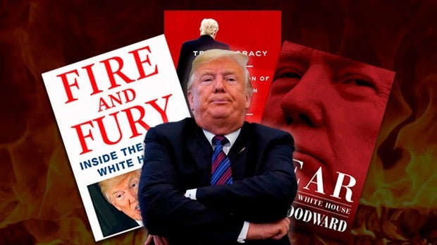 Los libros que hacen temblar a Donald Trump