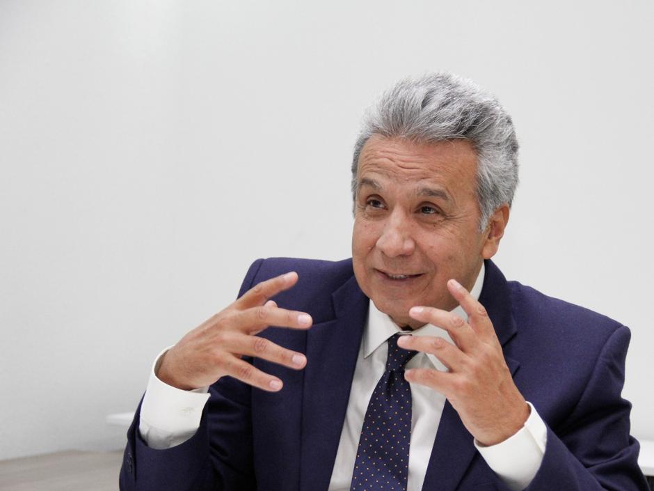 El presidente ecuatoriano, Lenin Moreno