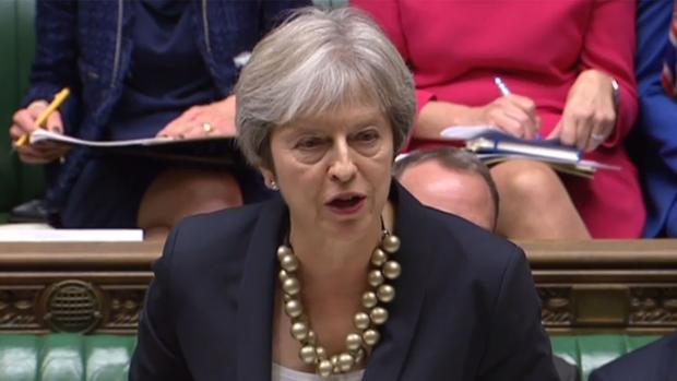 May asegura que el acuerdo del Brexit está listo al 95 por ciento