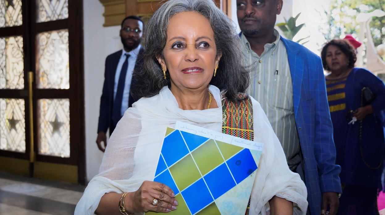 La presidenta de Etiopía, Sahlework Zewde