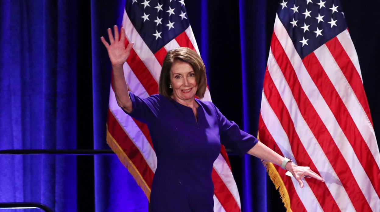 Nancy Pelosi, líder de la minoría de la Cámara de Representantes de Estados Unidos