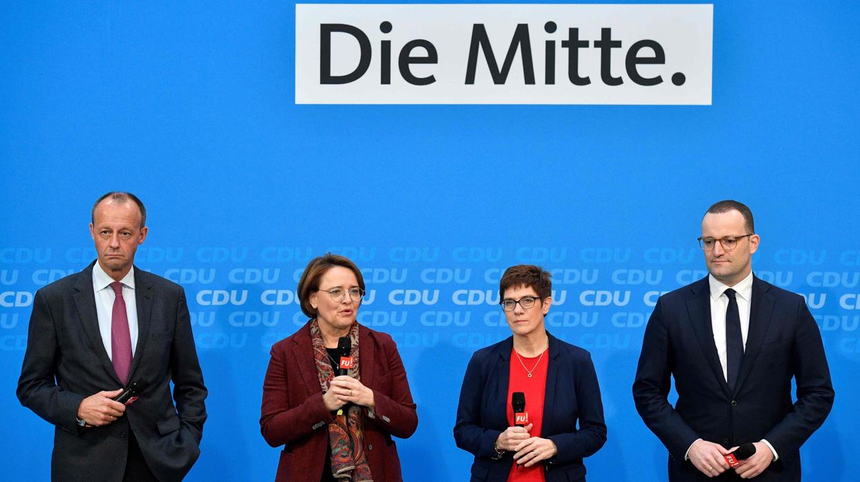 Los candidatos para suceder a Merkel al frente de la CDU