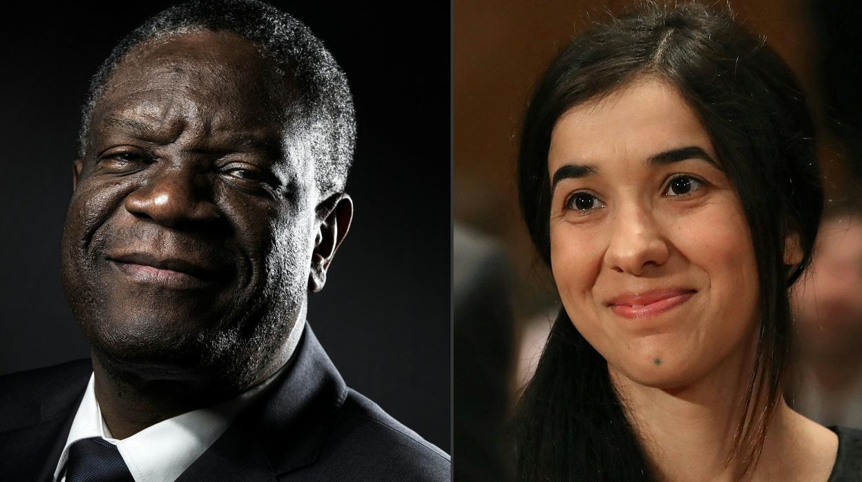 Los premios Nobel de la Paz, Mukwege y Murad