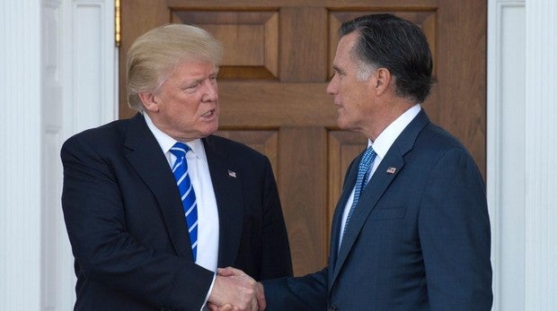 Rommey vuelve a la vida política con un duro ataque al presidente Trump