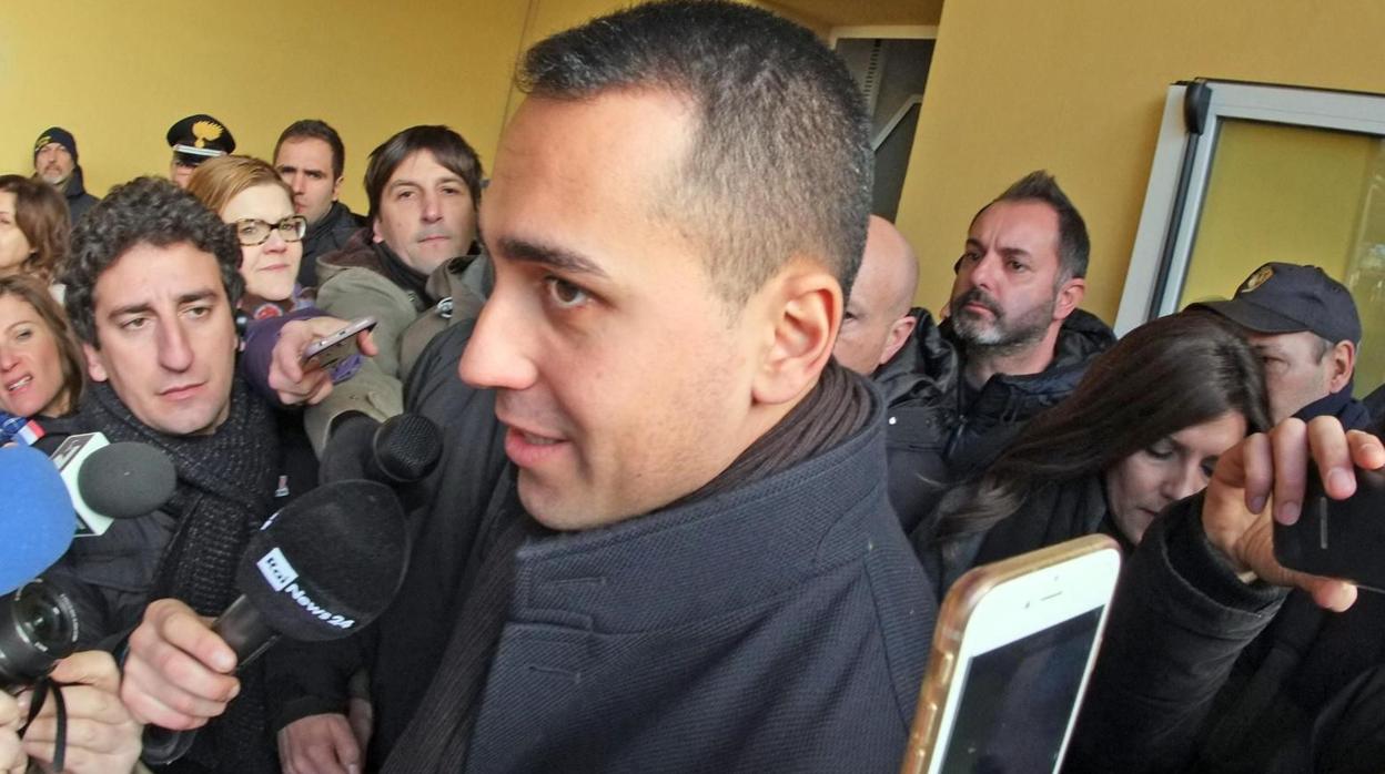 El vicepresidente italiano, Luigi Di Maio