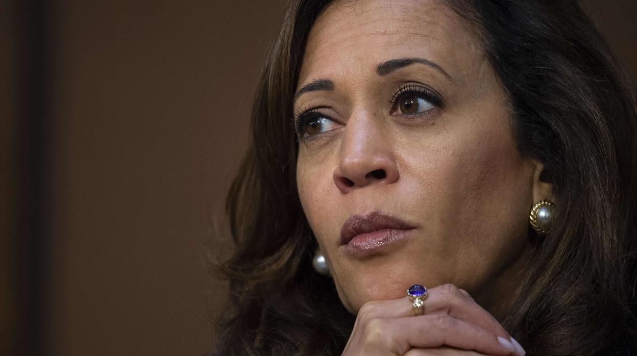 La senadora demócrata Kamala Harris