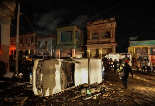 Daños ocasionados por el tornado