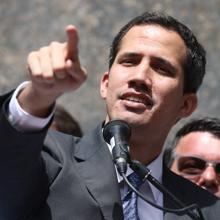 Juan Guaidó, el pasado viernes