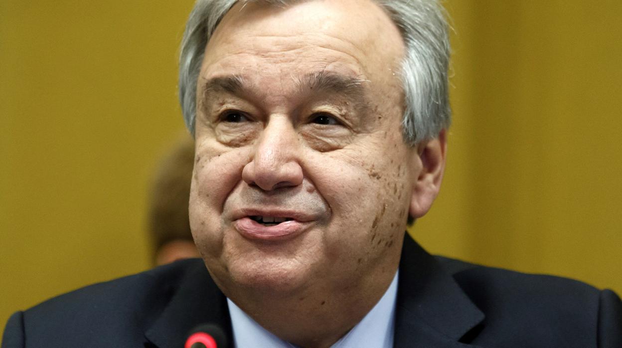 El secretario general de la ONU, António Guterres