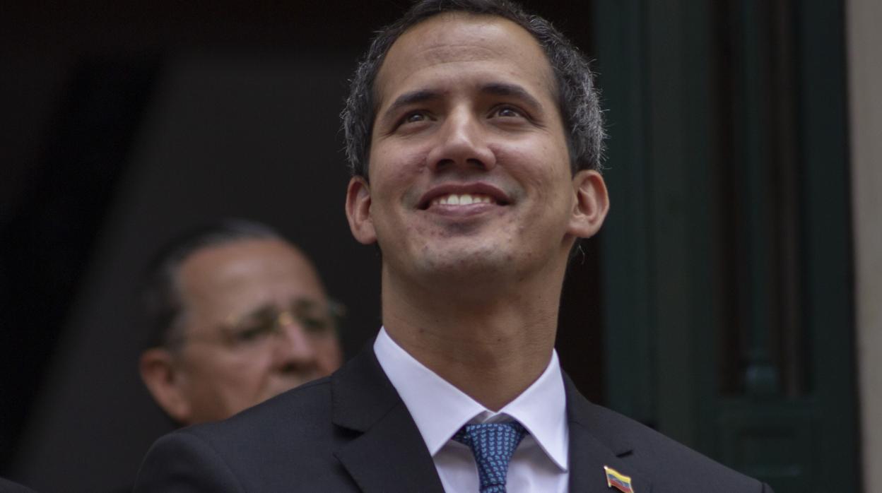 El presidente encargado de Venezuela, Juan Guaidó