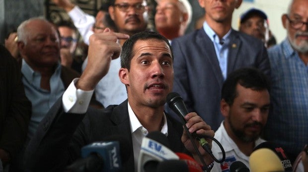 Guaidó anuncia una huelga general escalonada en la Administración pública de Venezuela