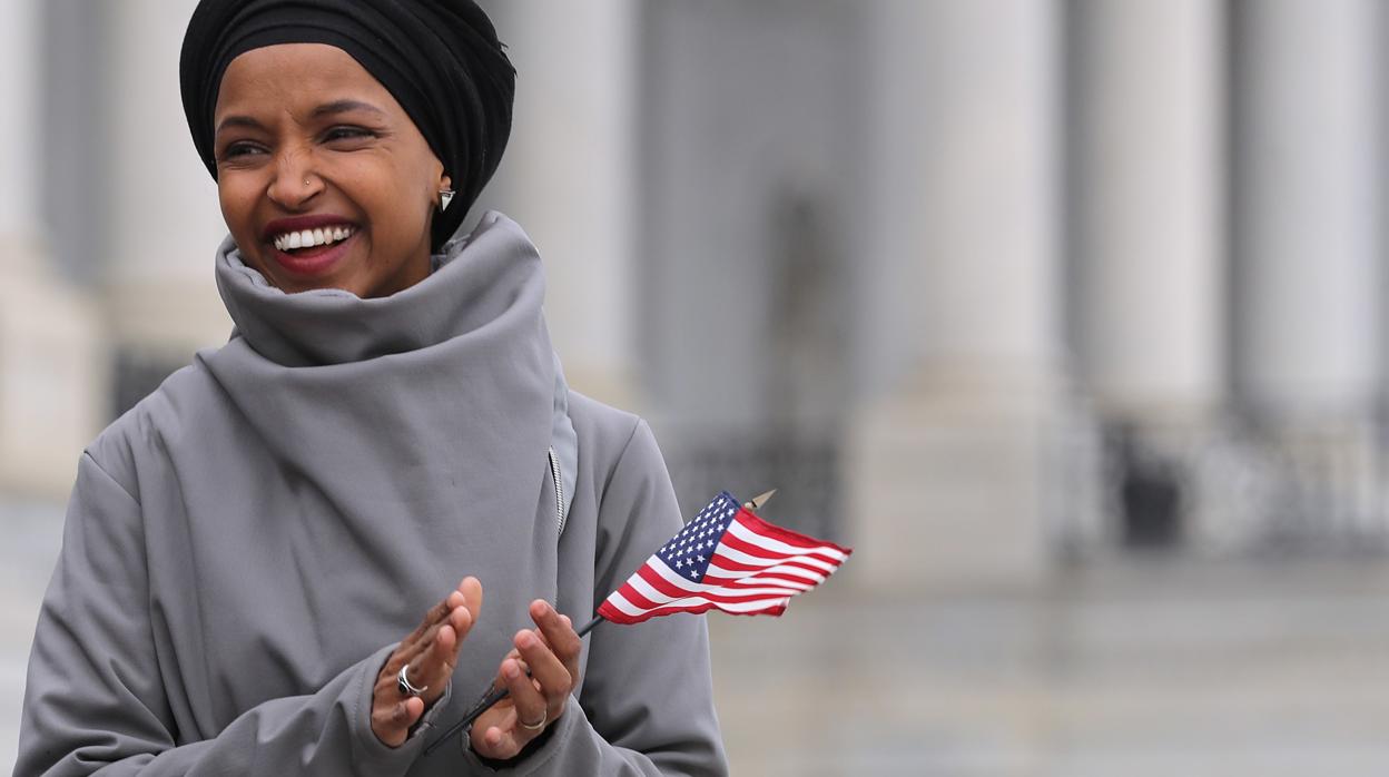 La diputada Ilhan Omar, acusada por sus comentarios antisemitas