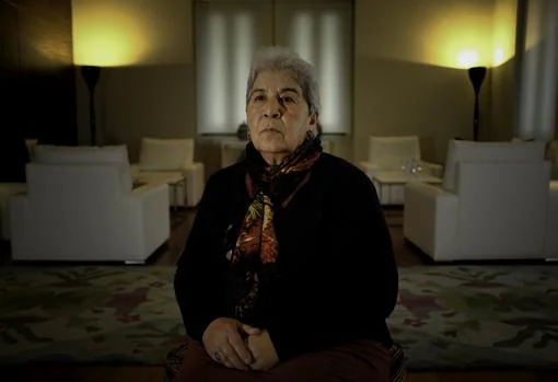 Fadwa Mahmoud, durante la entrevista en la Casa Árabe esta semana