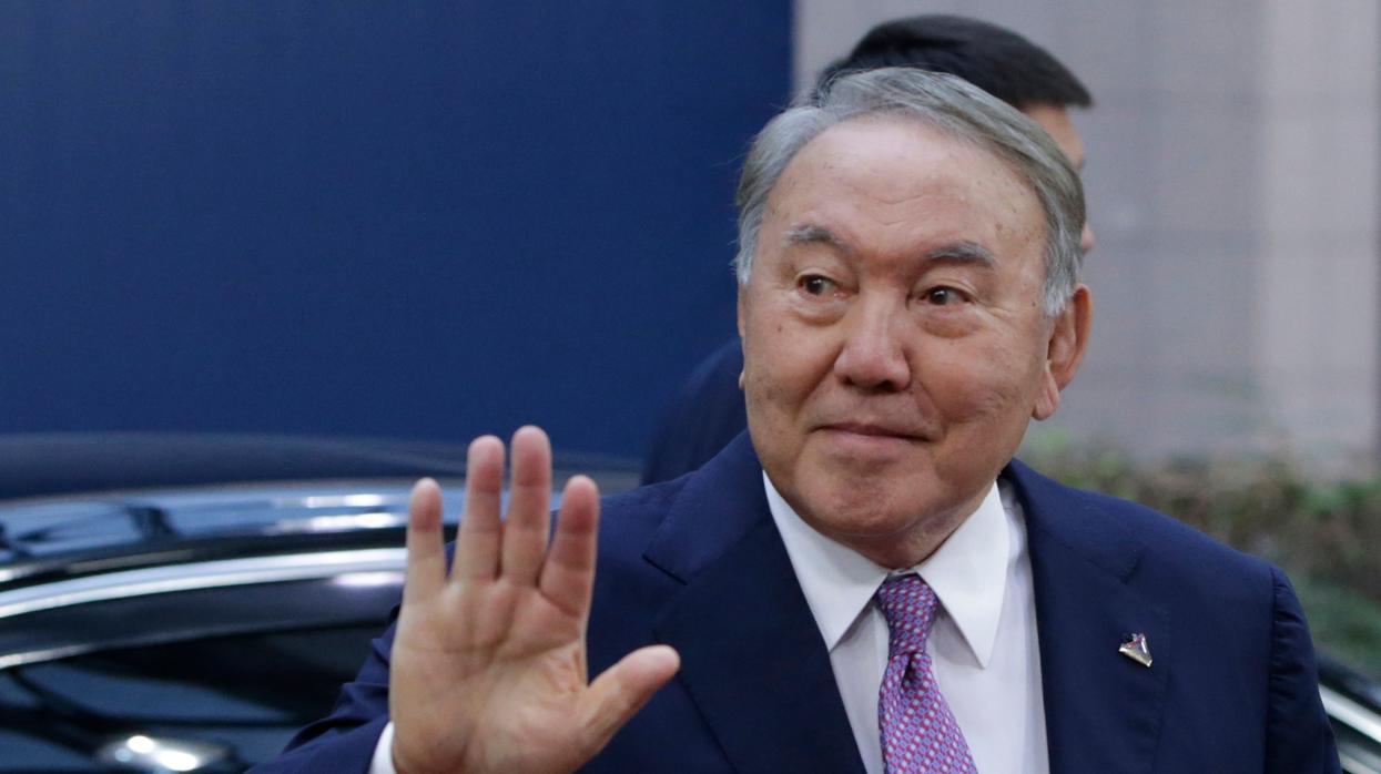 El presidente de Kazajistán, Nursultán Nazarbayev