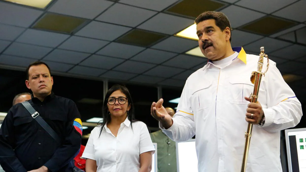 Nicolás Maduro, durante la visita a unas instalaciones hidroeléctricas el pasado 16 de marzo