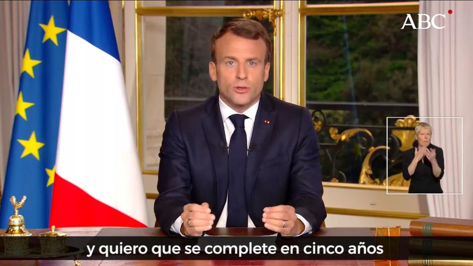 Macron Se Compromete A Reconstruir Notre Dame En Cinco Años