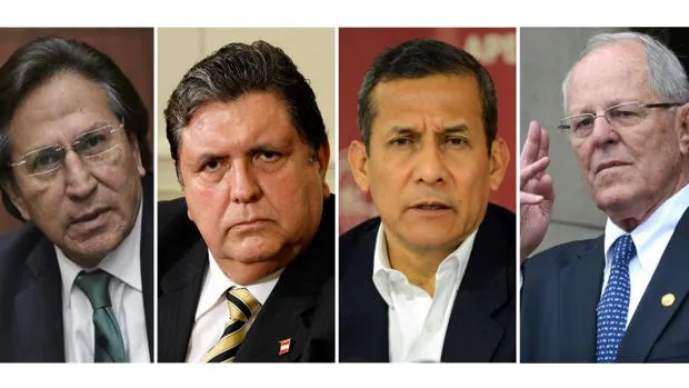Cuatro expresidentes de Perú, salpicados por Odebrecht