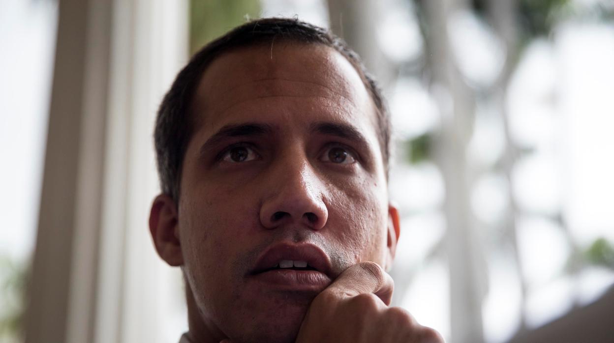 El presidente interino de Venezuela, Juan Guaidó