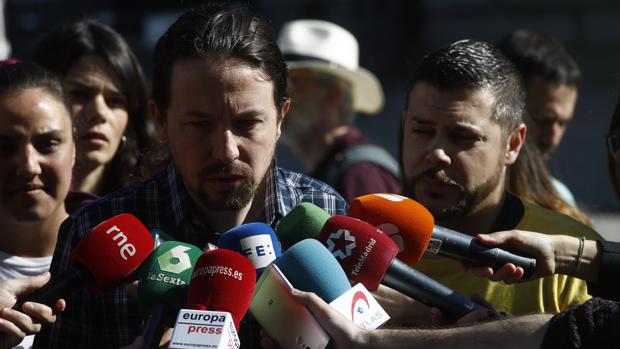 Pablo Iglesias tacha de «golpe de Estado» lo sucedido en Venezuela