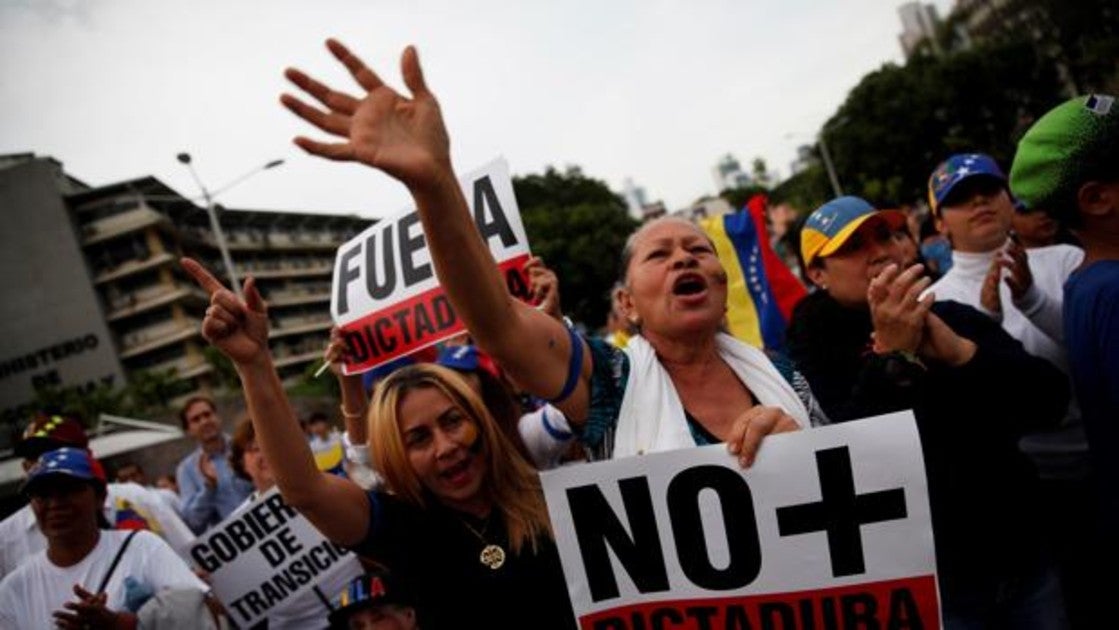 Venezuela: los venezolanoes salen a la calle contra Maduro