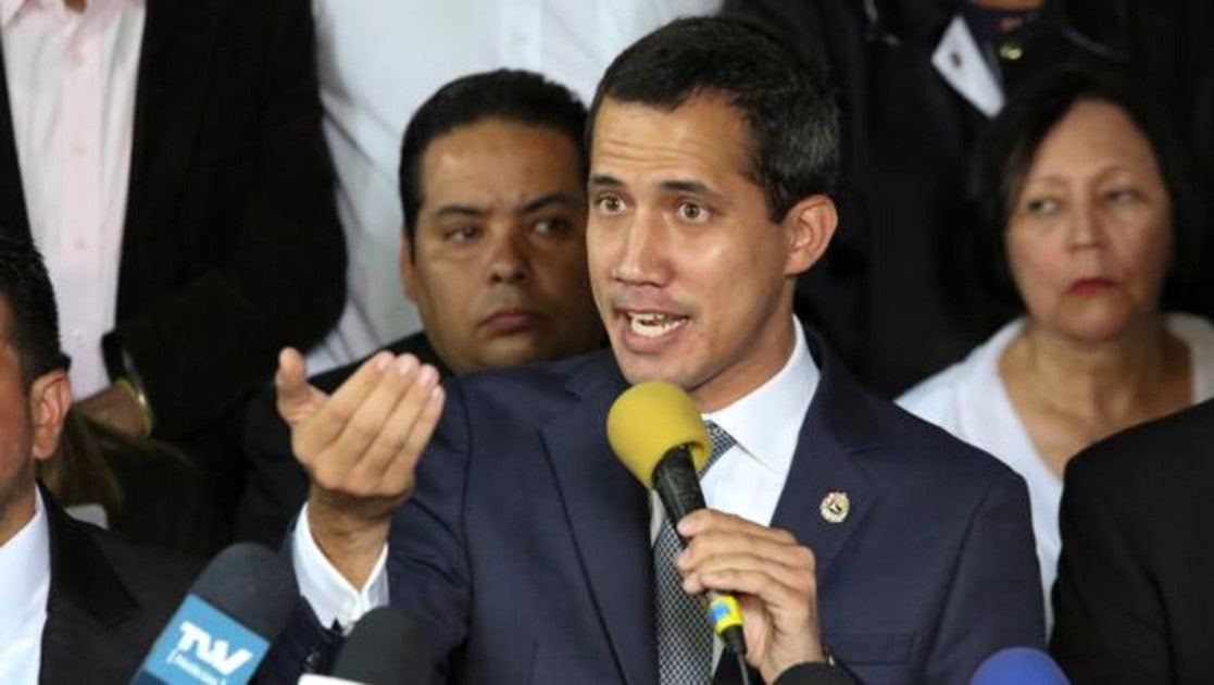 Juan Guaidó, reconocido por 50 naciones como presidente interino de Venezuela